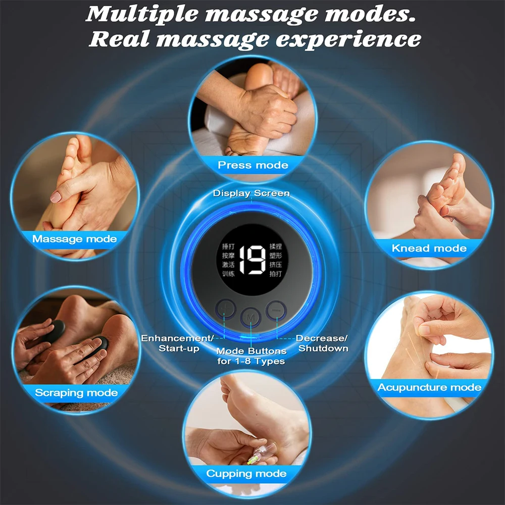 🎁عرض اليوم الأخير وفر 50% - جهاز تدليك القدم المحمول القابل لإعادة الشحن Pro™